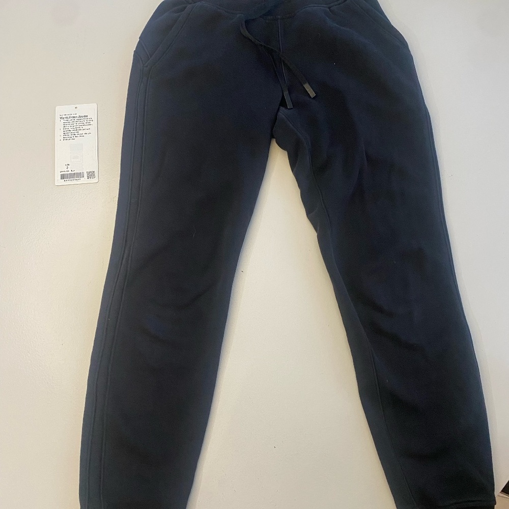 Lululemon warm down jogger black size 2